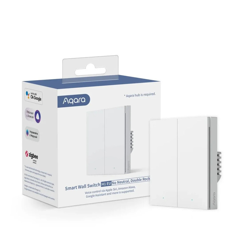 Aqara Wall Double Switch H1 - أكسسوار ذكي